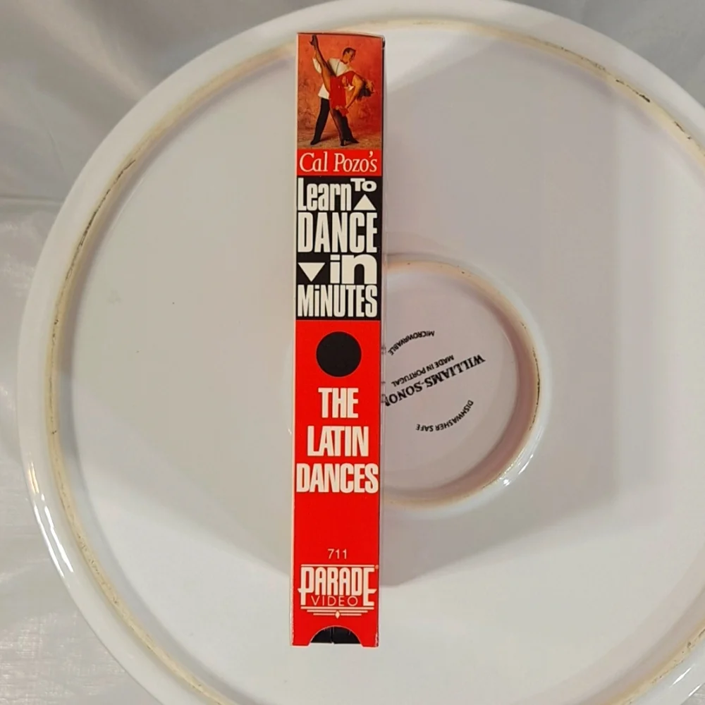 Cal Pozo's Learn To Latin Dance VHS Tape